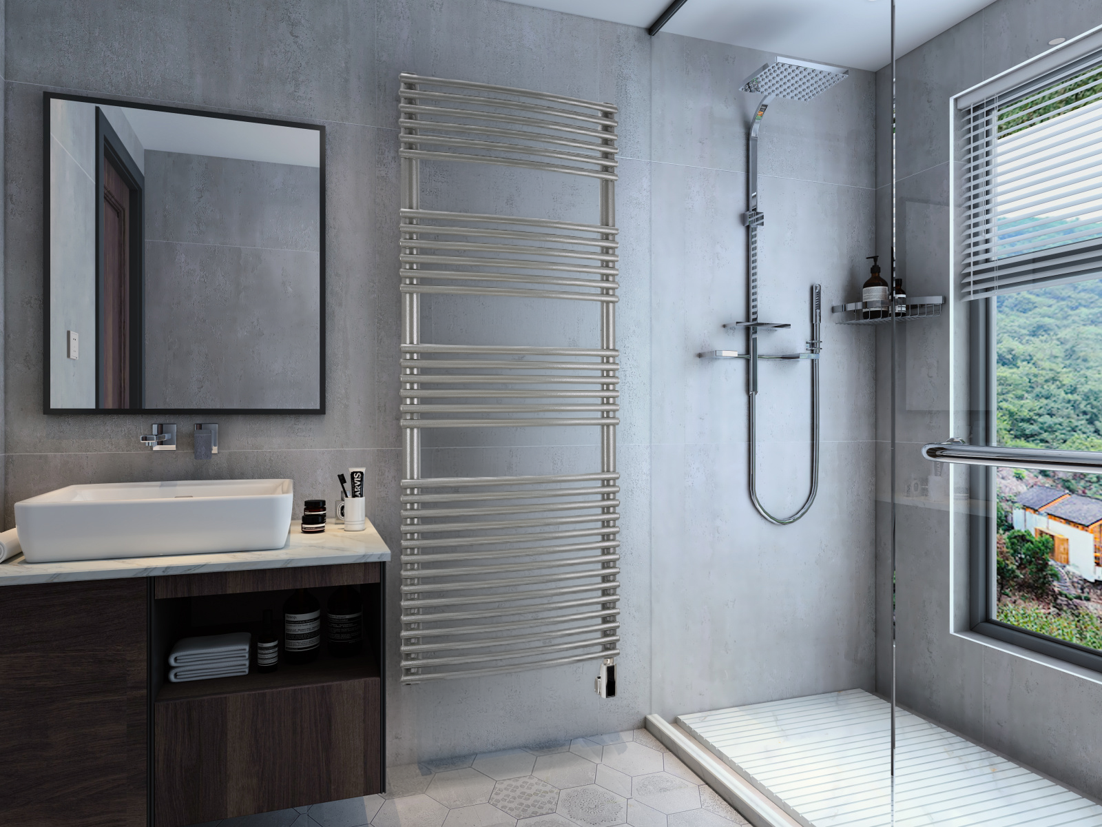 Silver Solea Bathroom
